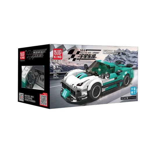 Mould King® 27085 F8XX Sportwagen inkl. Vitrine