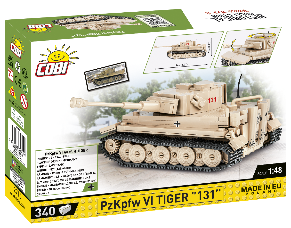 COBI® 2710 PzKpfw VI Tiger 131