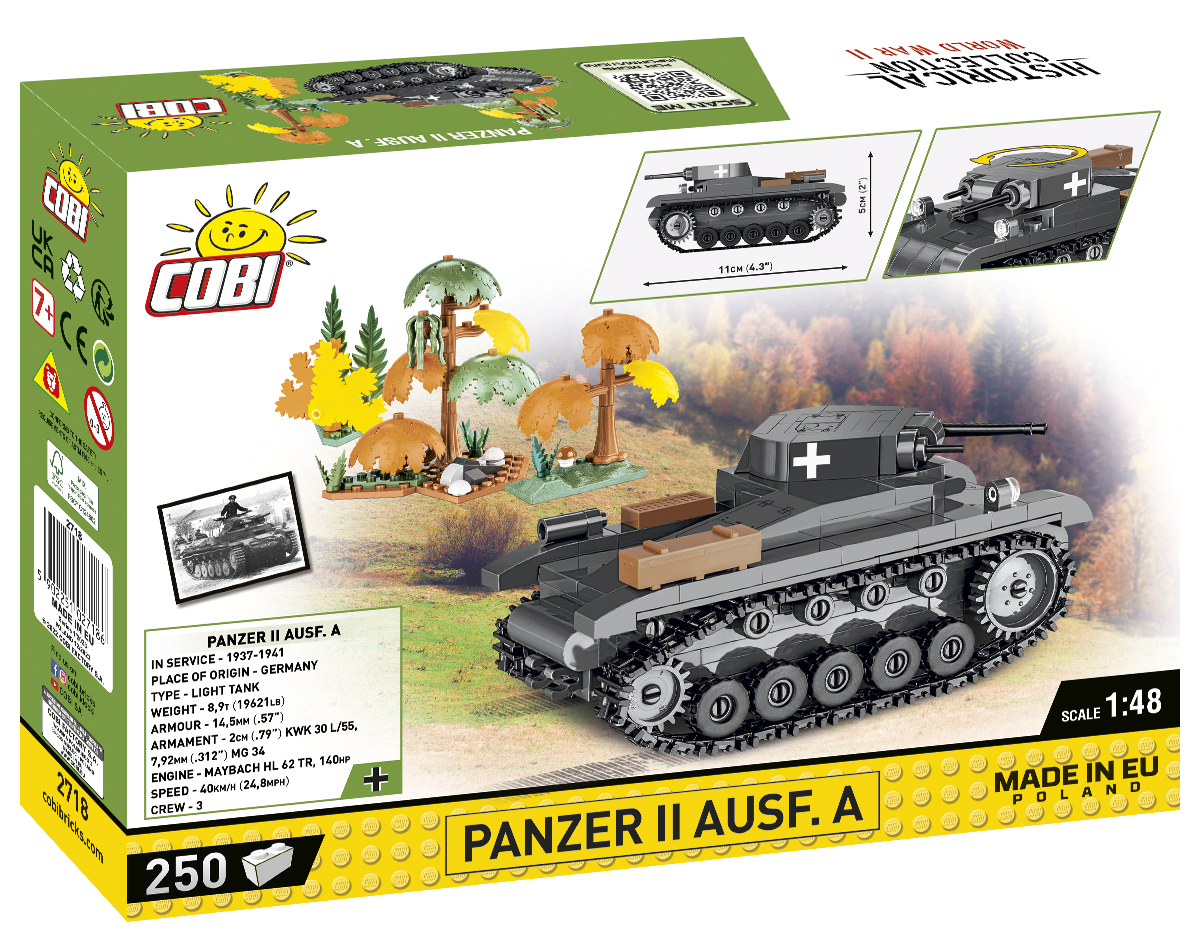 COBI® 2718 Panzer II Ausf. A