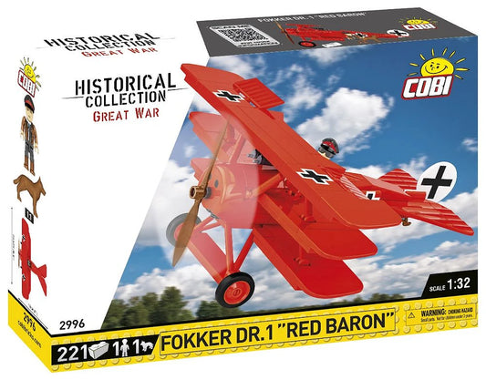COBI® 2996 Fokker Dr.1 Red Baron