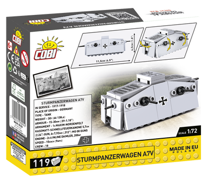 COBI® 3094 Sturmpanzerwagen A7V