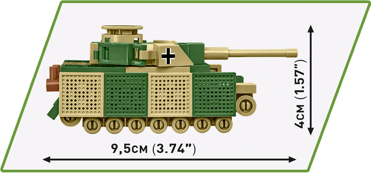 COBI® 3097 Panzer IV Ausf. J