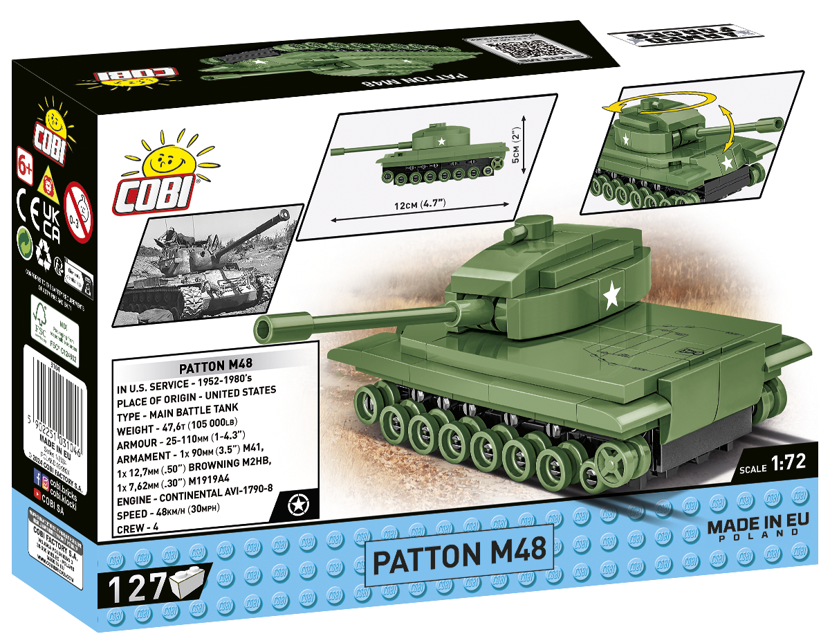 COBI® 3104 Patton M48