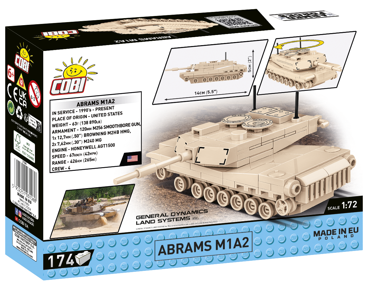 COBI® 3106 Abrams M1A2