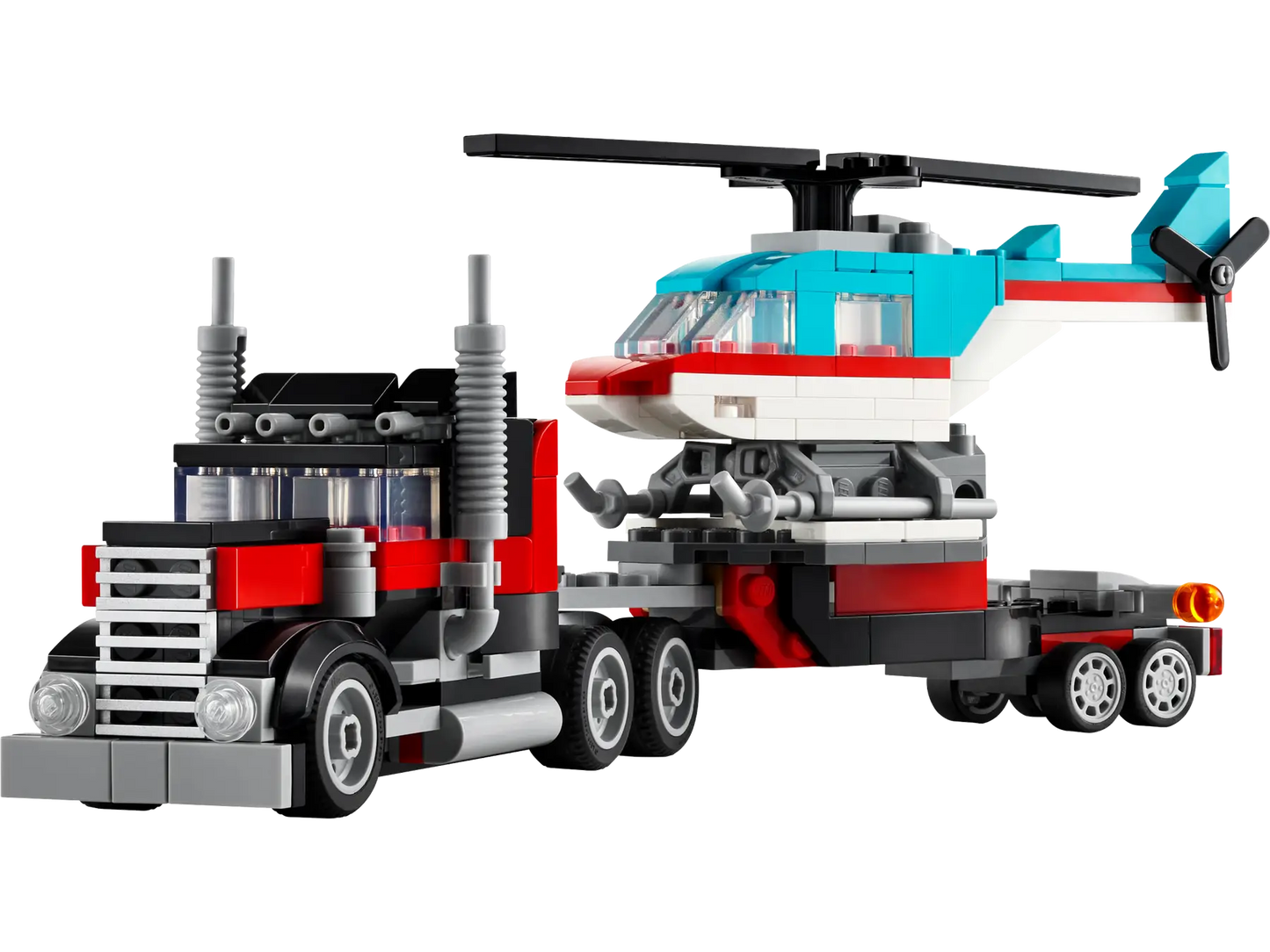 LEGO® Creator 31146 Tieflader mit Hubschrauber