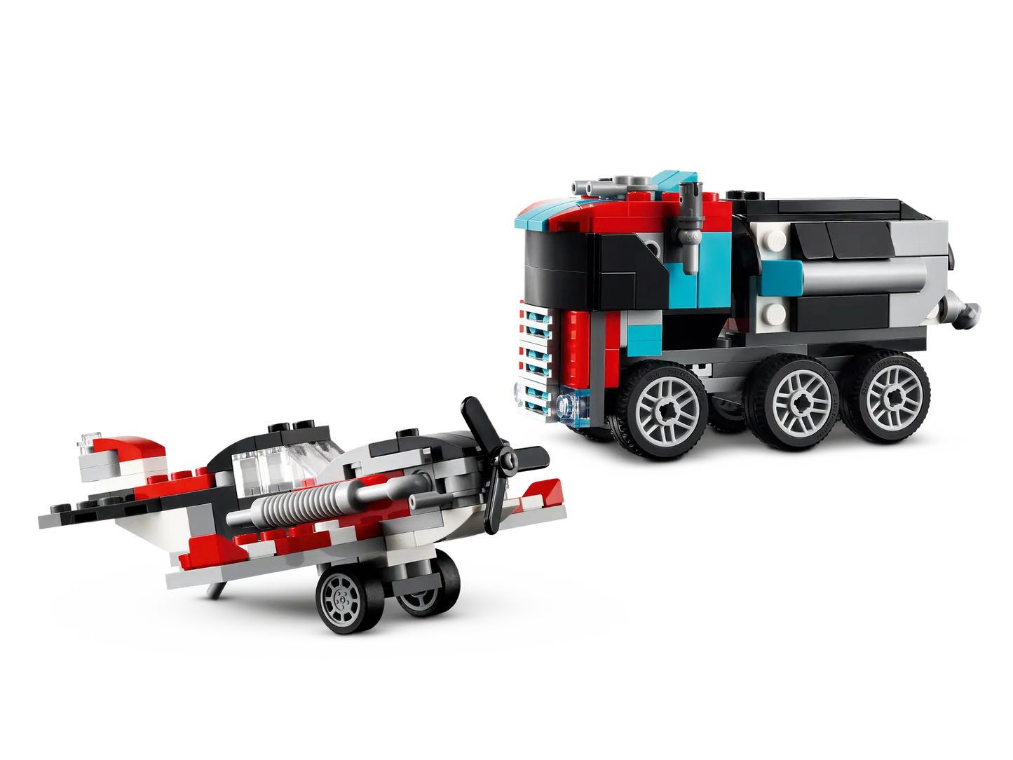 LEGO® Creator 31146 Tieflader mit Hubschrauber