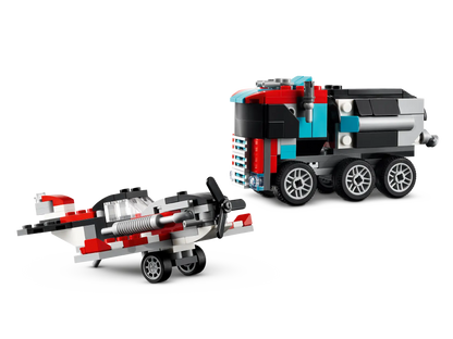 LEGO® Creator 31146 Tieflader mit Hubschrauber