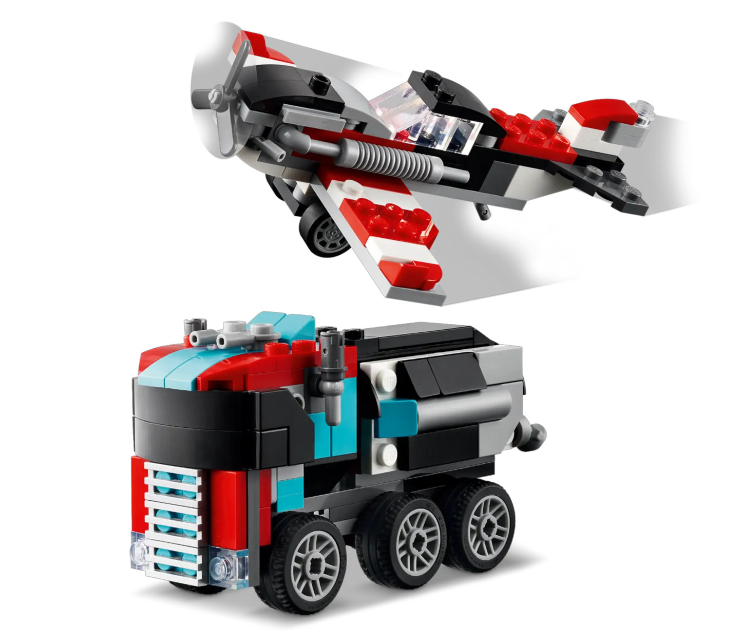 LEGO® Creator 31146 Tieflader mit Hubschrauber