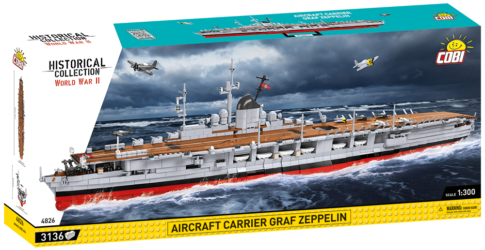 COBI® 4826 Aircraft Carrier Graf Zeppelin