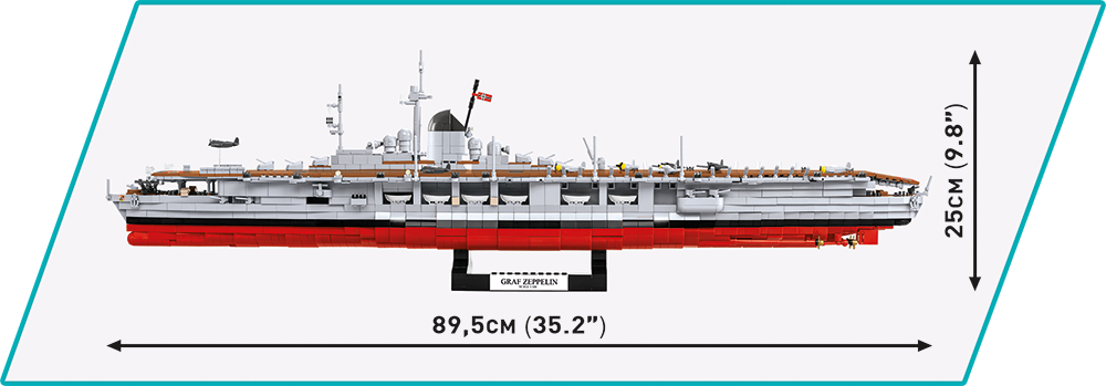 COBI® 4826 Aircraft Carrier Graf Zeppelin