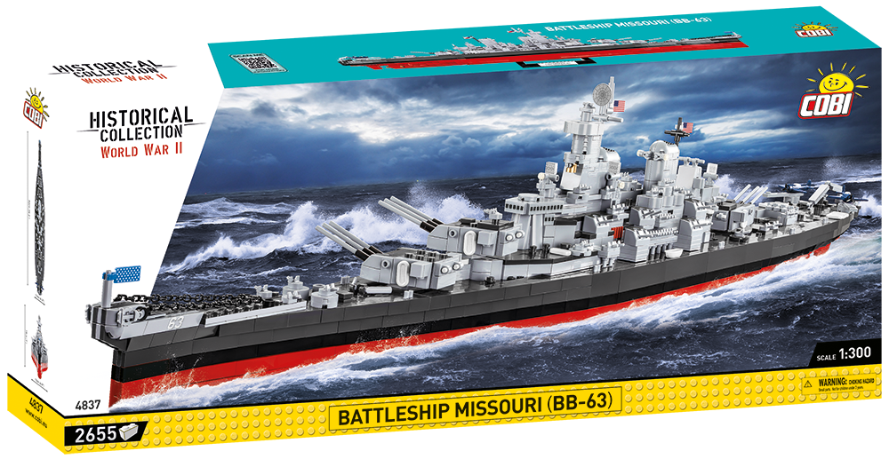 COBI® 4837 Battleship Missouri (BB-63)