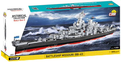 COBI® 4837 Battleship Missouri (BB-63)