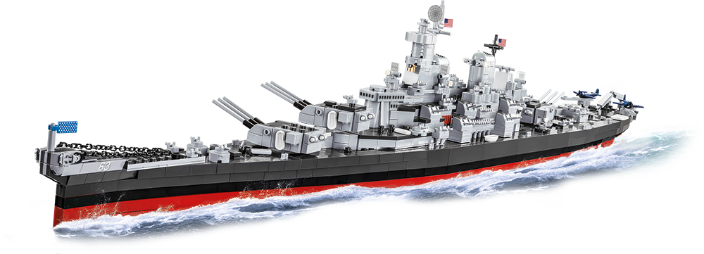 COBI® 4837 Battleship Missouri (BB-63)