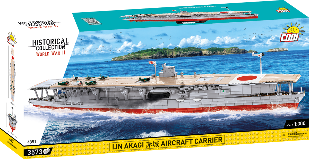 COBI® 4851 IJN Akagi Aircraft Carrier