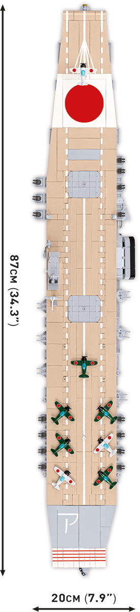 COBI® 4851 IJN Akagi Aircraft Carrier