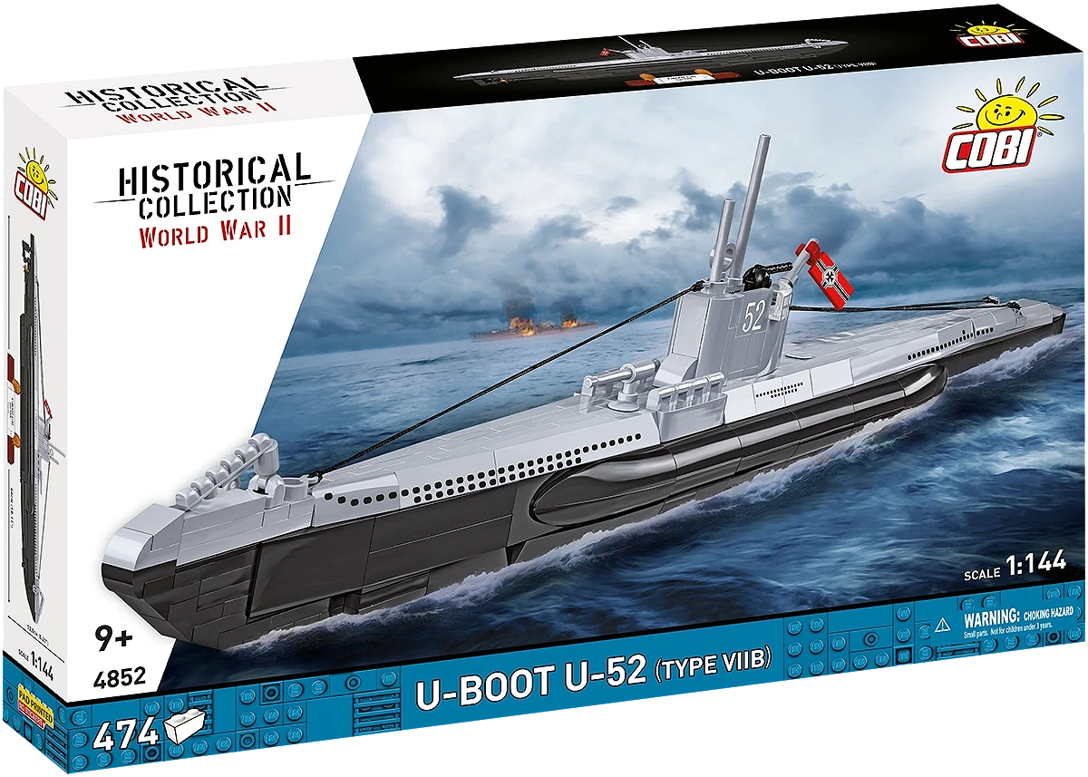 COBI® 4852 U-Boot U-52 (Type VIIB)