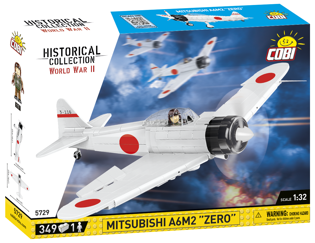 COBI® 5729 Mitsubishi A6M2 "Zero-Sen"