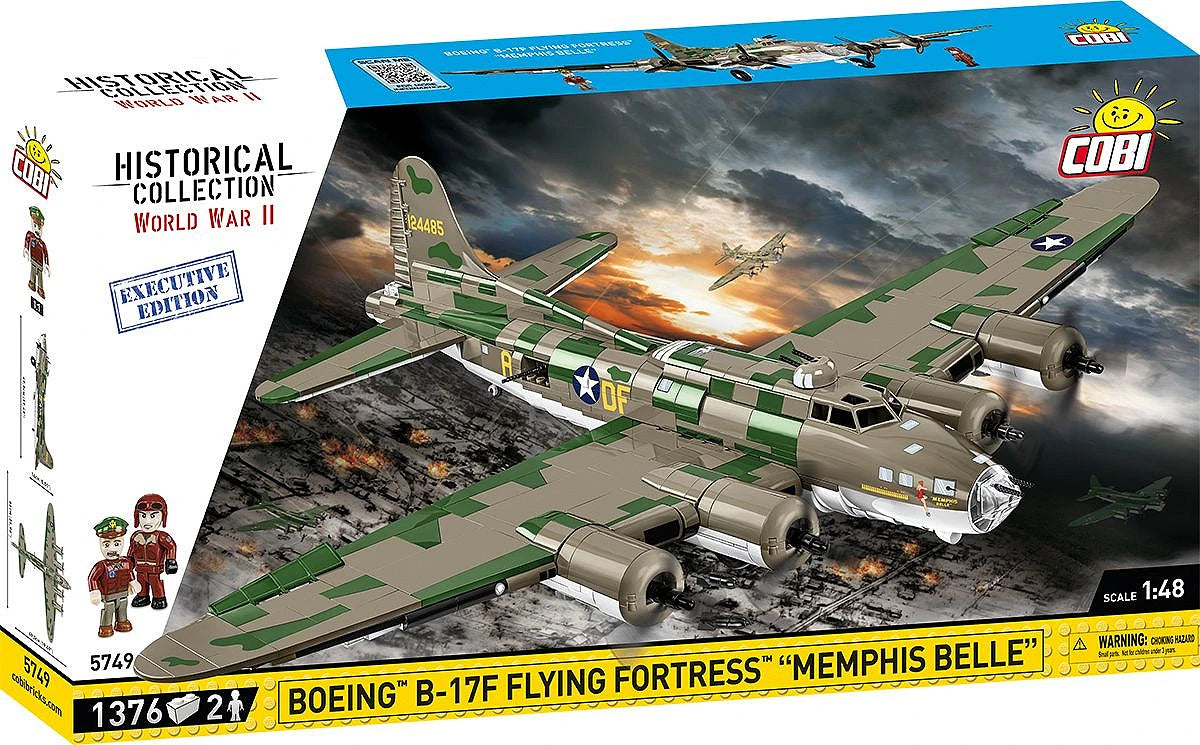 COBI® 5749 Boeing B-17F Flying Fortress "Memphis Belle" - Executive Edition