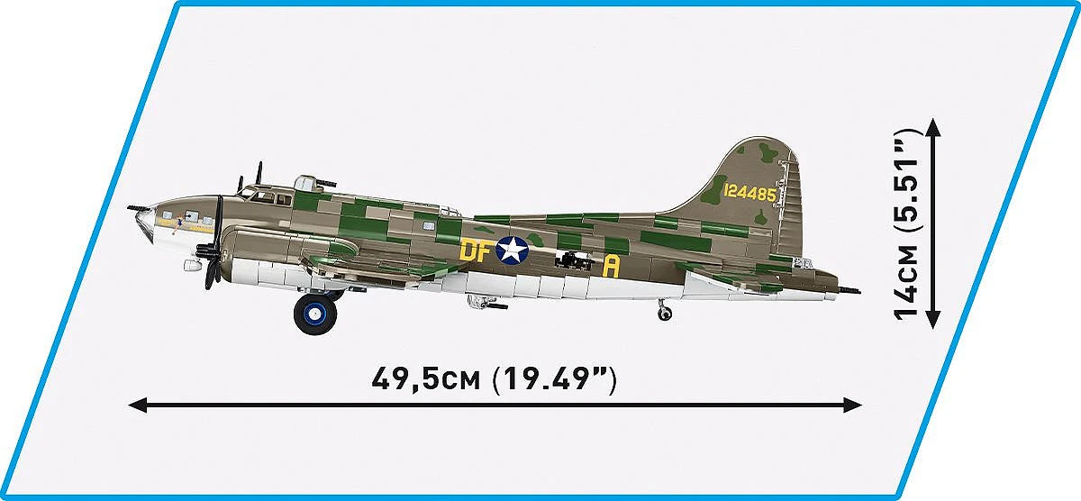 COBI® 5749 Boeing B-17F Flying Fortress "Memphis Belle" - Executive Edition