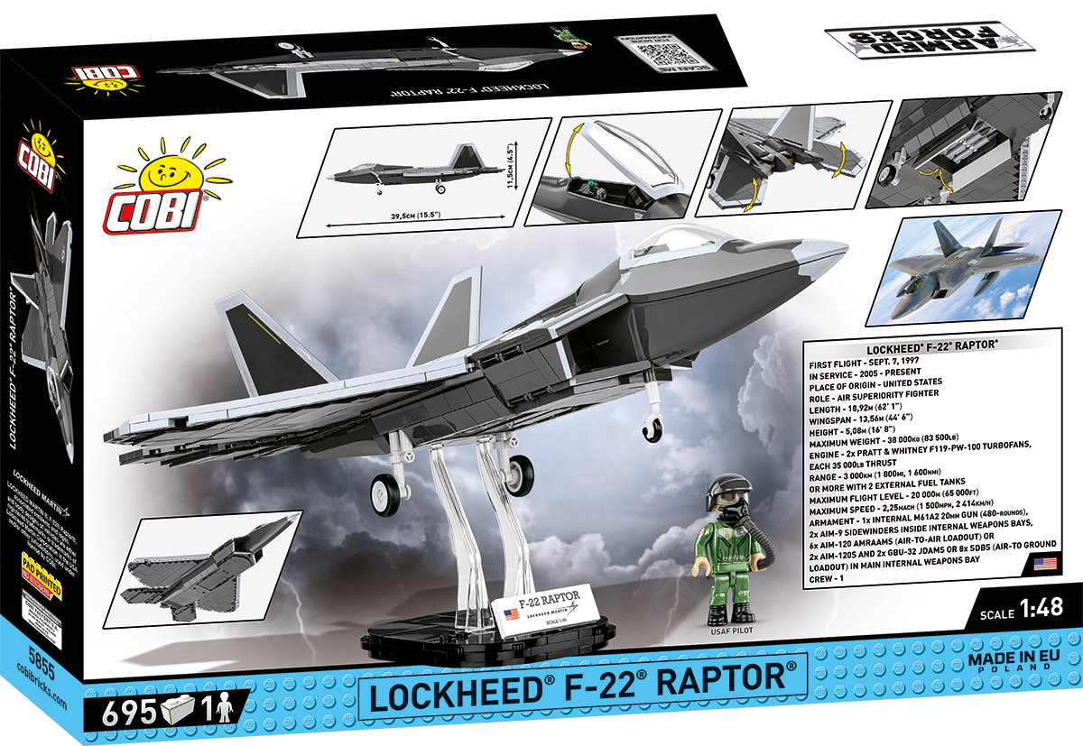 COBI® 5855 Lockheed F-22 Raptor