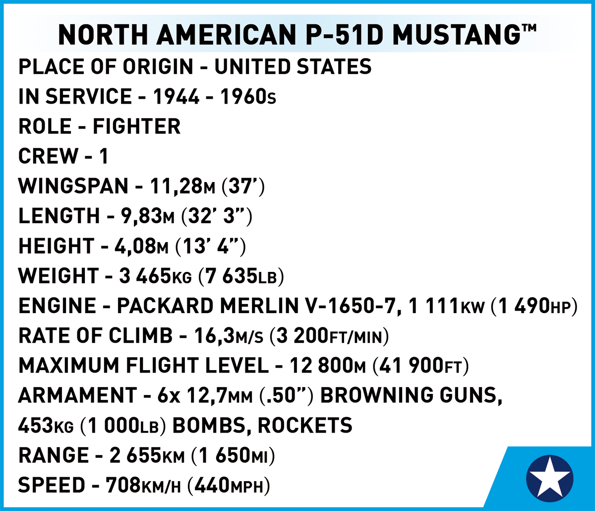 COBI® 5860 P-51D Mustang™