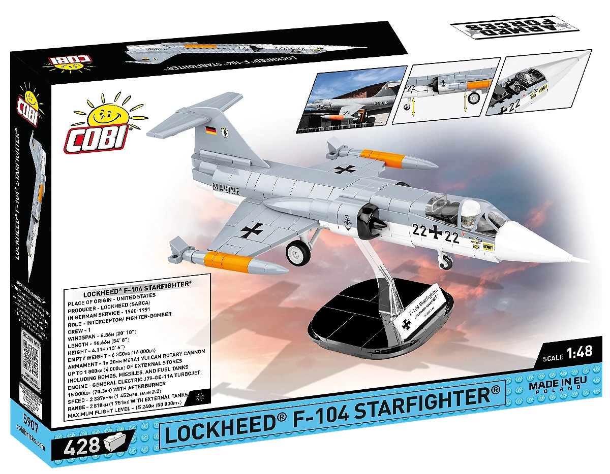 COBI® 5907  Lockheed F-104 Starfighter