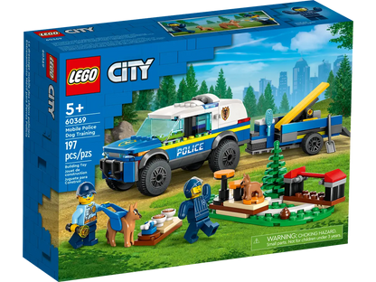 LEGO® City 60369 Mobiles Polizeihunde-Training