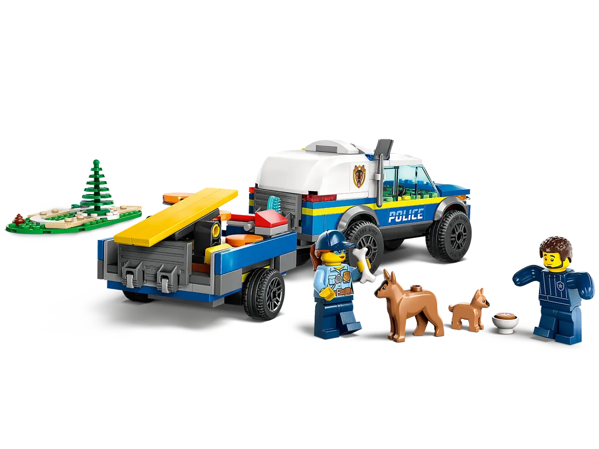 LEGO® City 60369 Mobiles Polizeihunde-Training