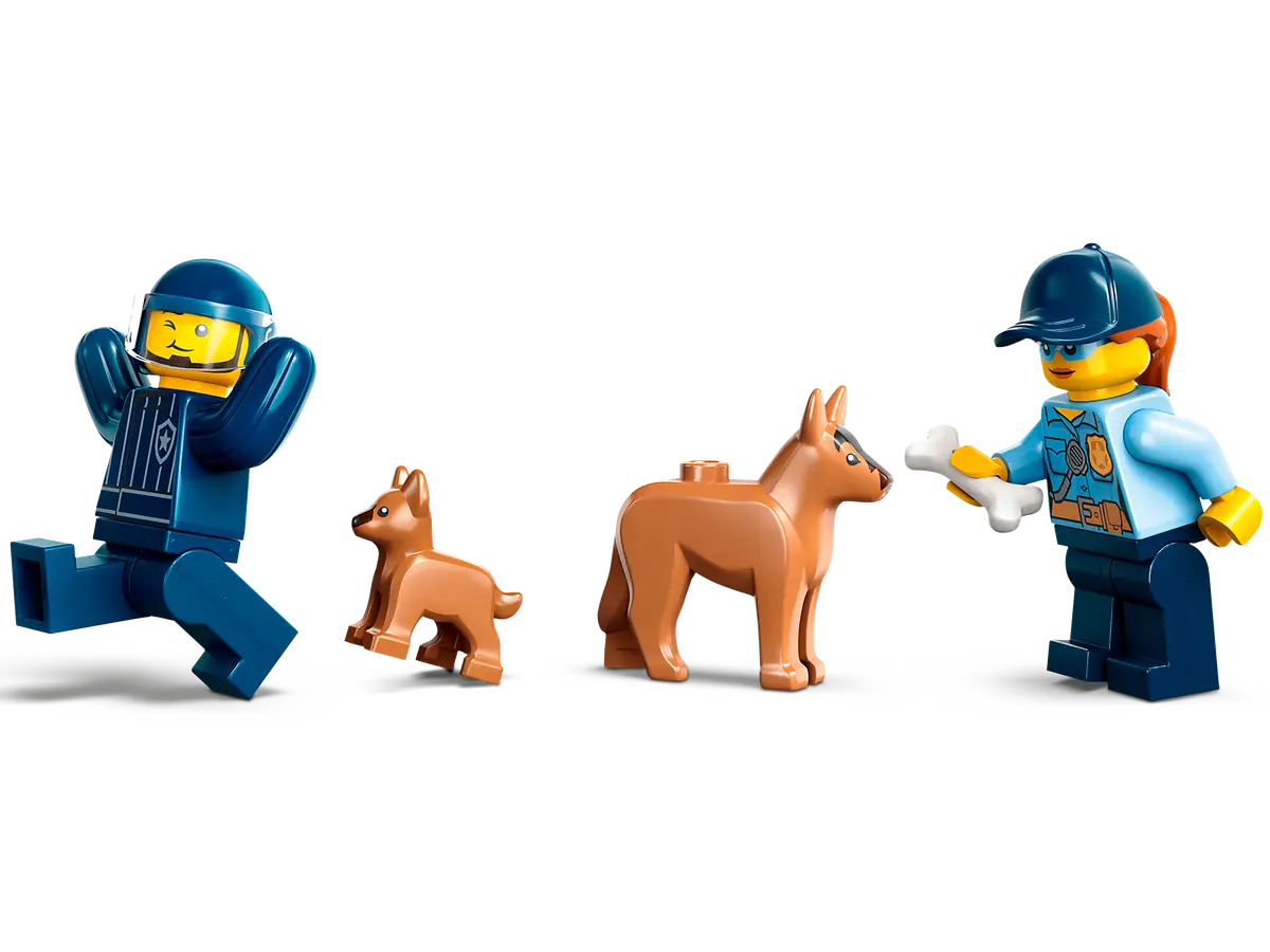 LEGO® City 60369 Mobiles Polizeihunde-Training