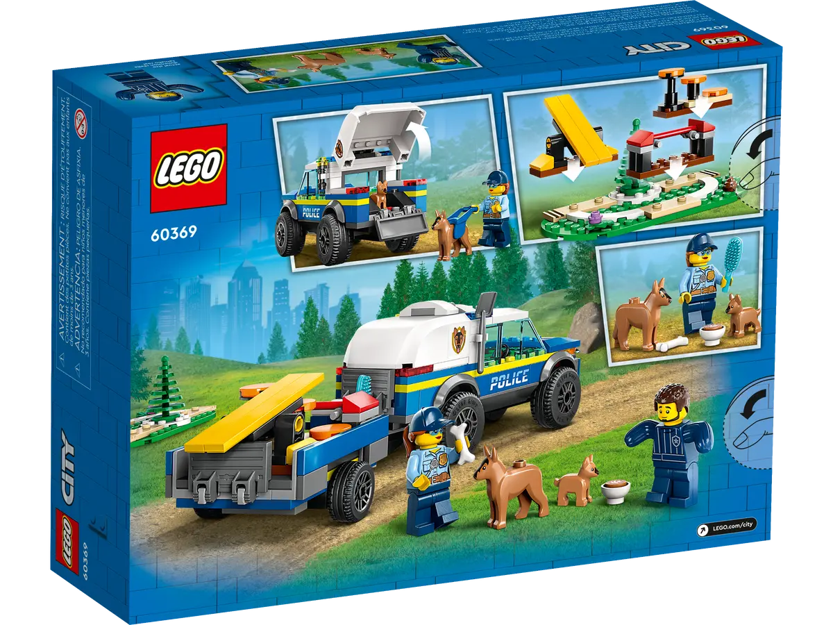 LEGO® City 60369 Mobiles Polizeihunde-Training