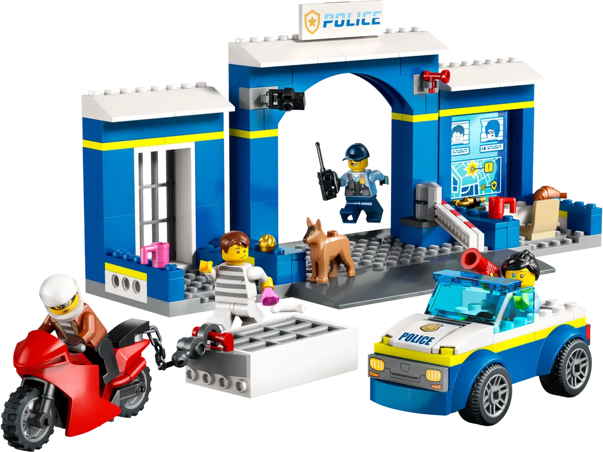 LEGO® City 60370 Ausbruch aus der Polizeistation