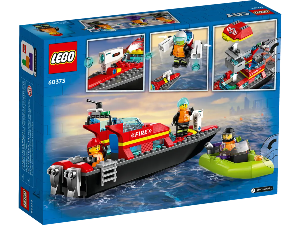 LEGO® City 60373 Feuerwehrboot