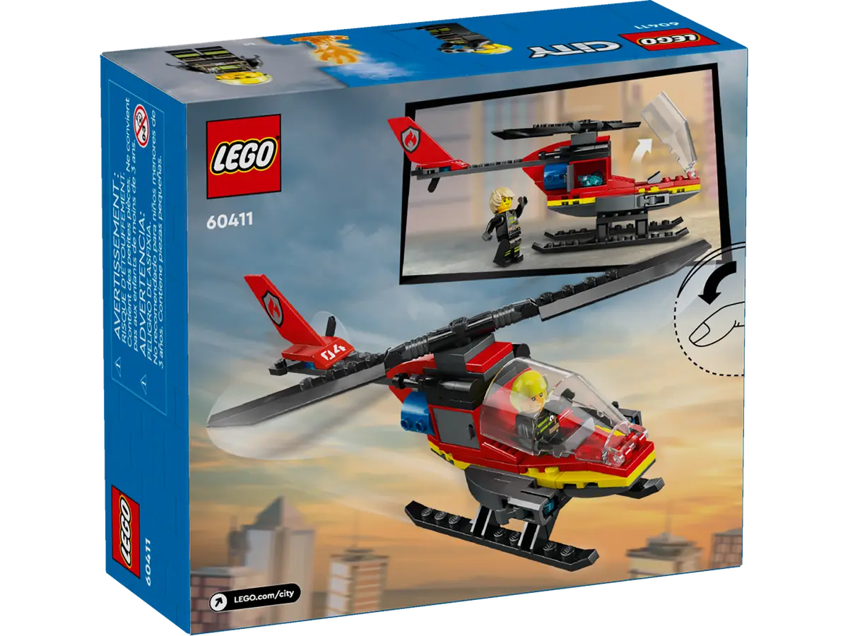 LEGO® City 60411 Feuerwehrhubschrauber