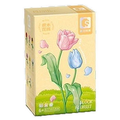 Sembo® 611018A Tulpen rosa/hellblau