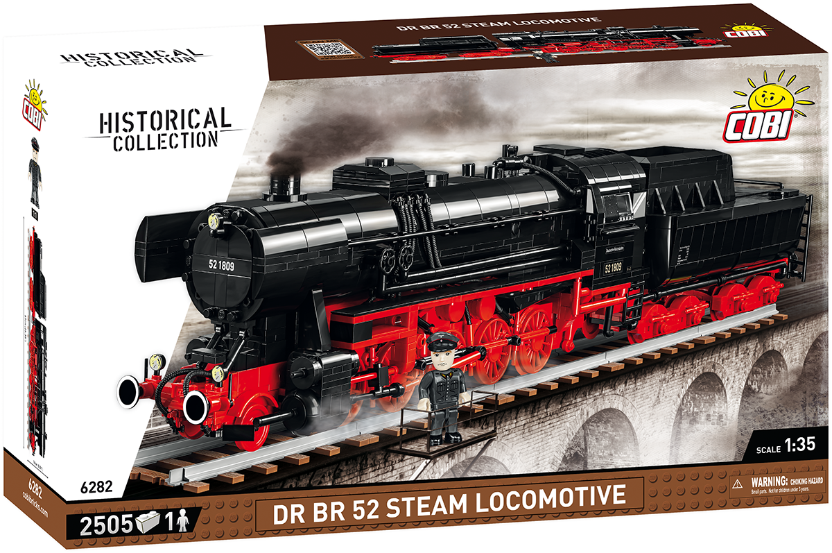 COBI® 6282 DR BR 52 Steam Locomotive