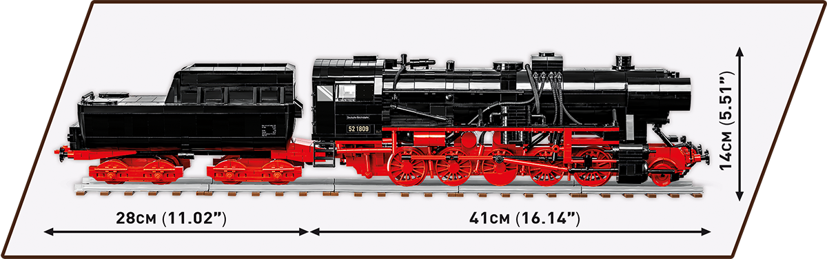 COBI® 6282 DR BR 52 Steam Locomotive