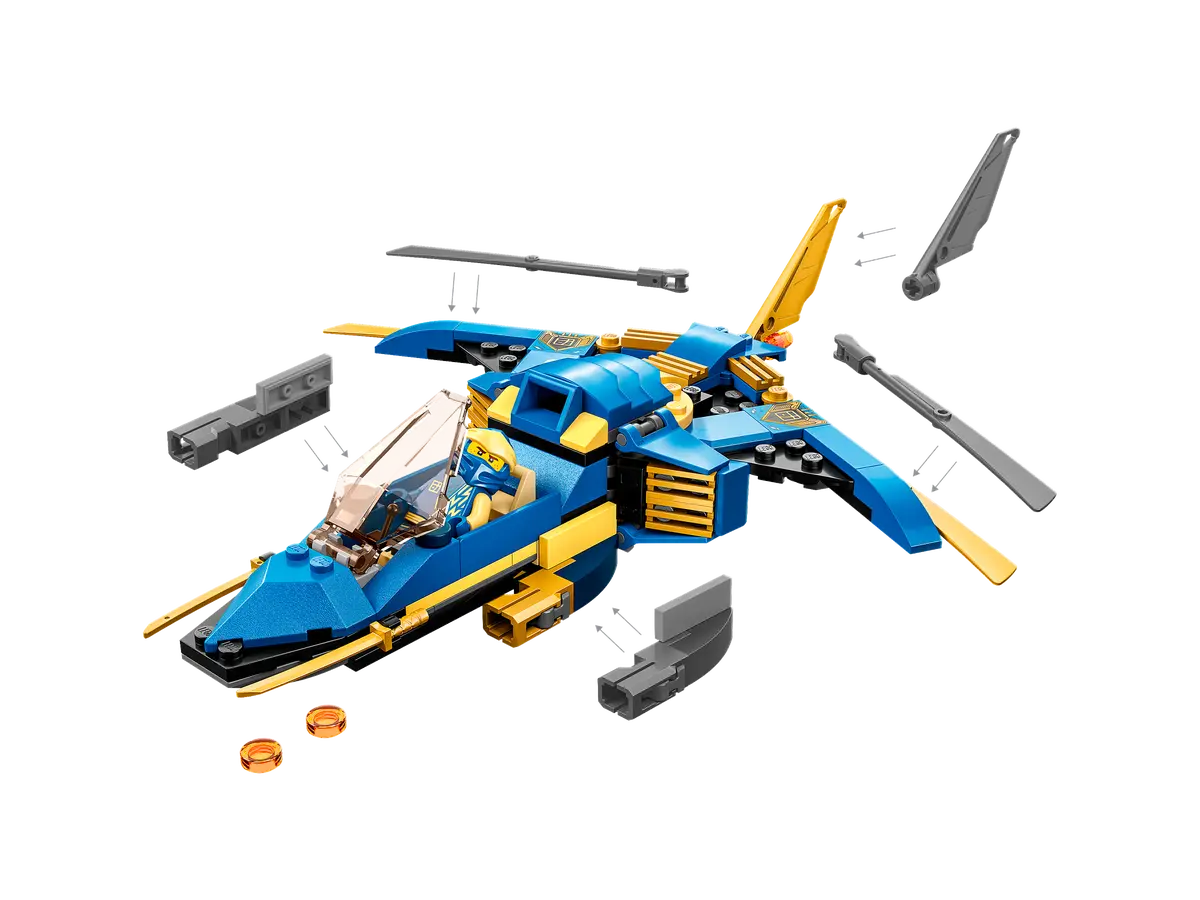 LEGO® NINJAGO® 71784 Jays Donner-Jet EVO