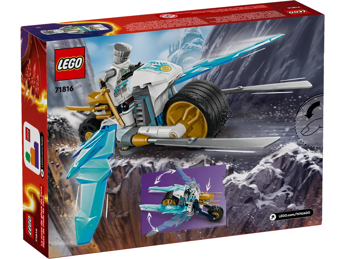 LEGO® NINJAGO® 71816 Zanes Eismotorrad