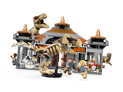 LEGO® Jurassic World™ 76961 Angriff des T. rex und des Raptors aufs Besucherzentrum