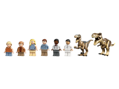 LEGO® Jurassic World™ 76961 Angriff des T. rex und des Raptors aufs Besucherzentrum