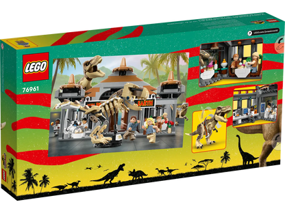 LEGO® Jurassic World™ 76961 Angriff des T. rex und des Raptors aufs Besucherzentrum