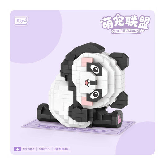 LOZ® 8802 Yoga Panda