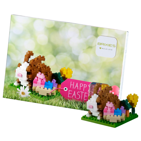 BRIXIES® Postkarte Osterhase