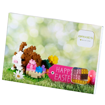 BRIXIES® Postkarte Osterhase