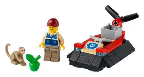 LEGO® City 30570 Luftkissenboot für Tierrettungen