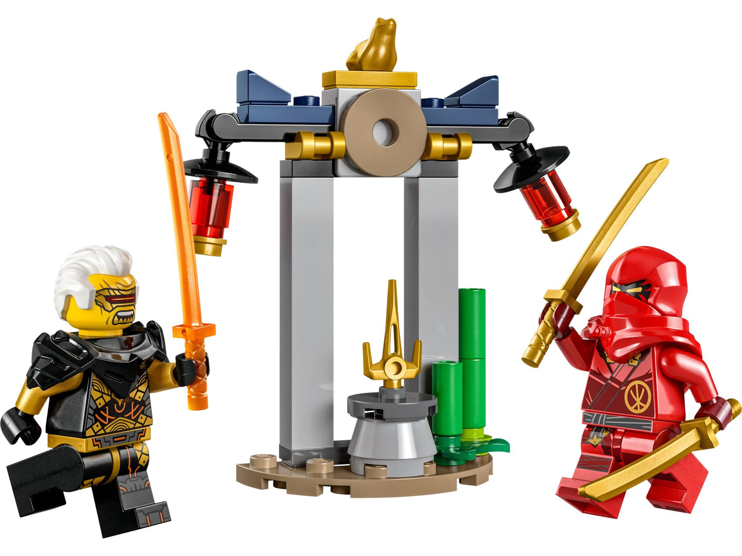 LEGO® NINJAGO® 30650 Kais und Raptons Duell im Tempel