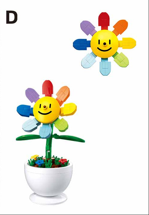 Sluban M38-B1073D Bunte Blume