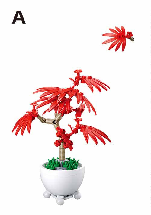 Sluban M38-B1075A Blume im Topf - Ahorn