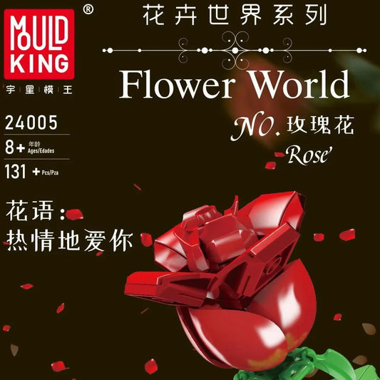 Mould King® 24005 Rote Rose
