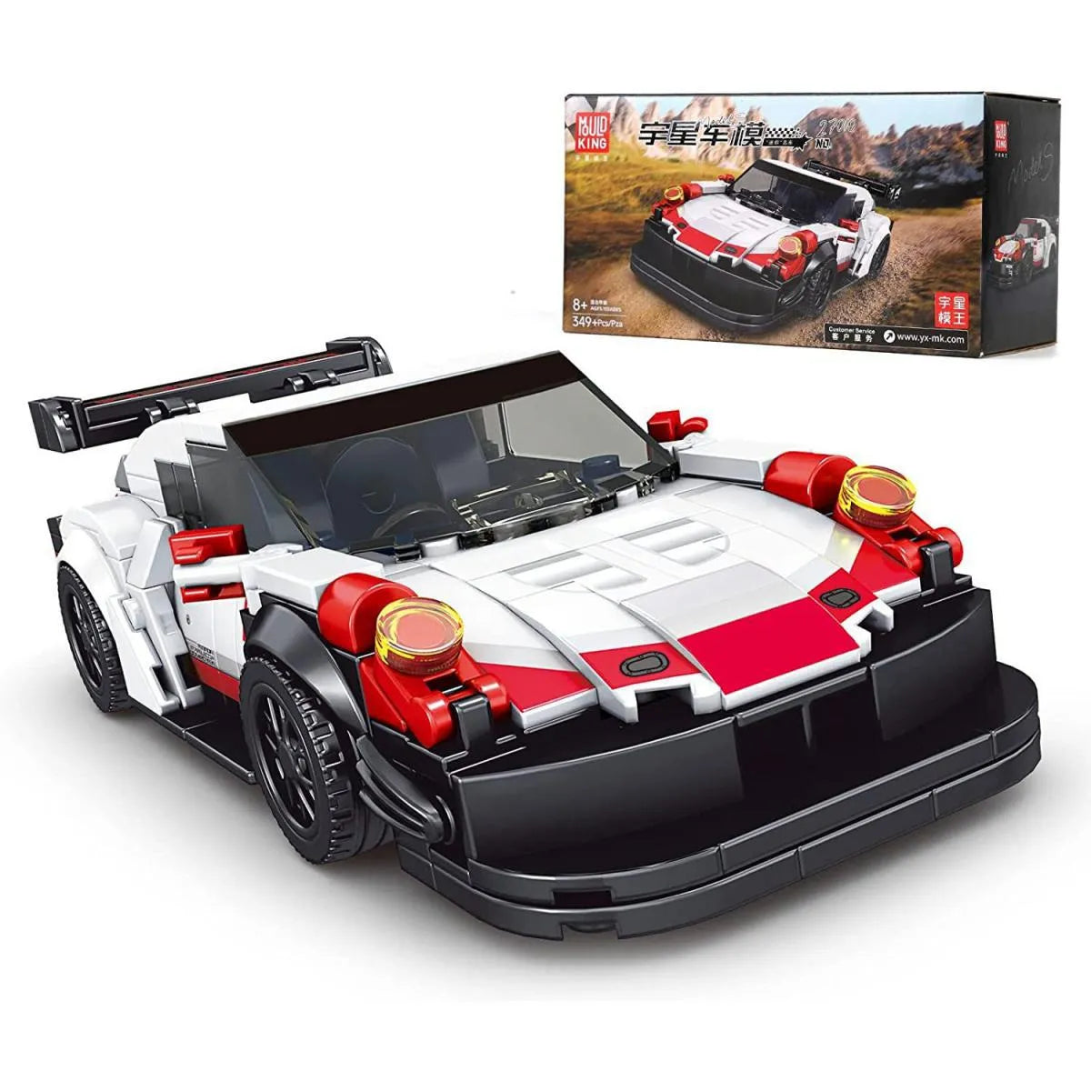 Mould King® 27010 911 RSR Supercar